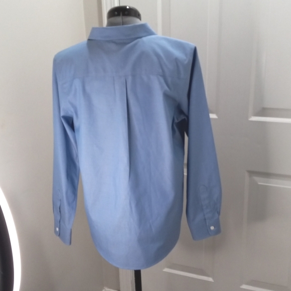 LLBean Sz Med, Blue Shirt, - Picture 4 of 4